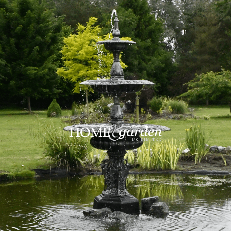 Jumbo Three Tier Swan Fountain