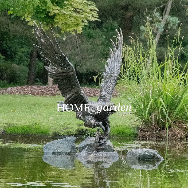 Eagle on Dish