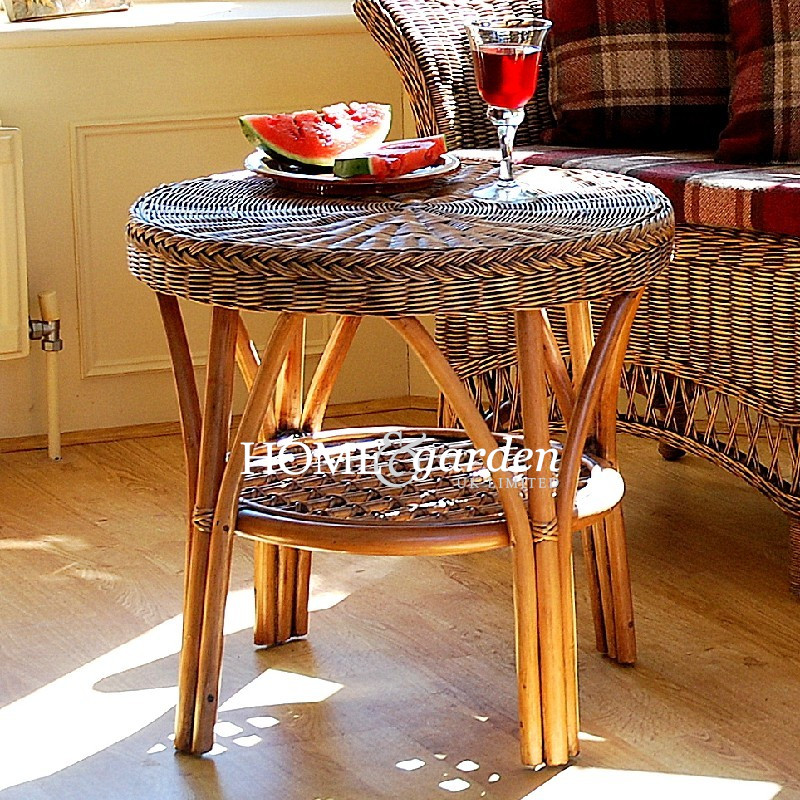 Round Weave Table