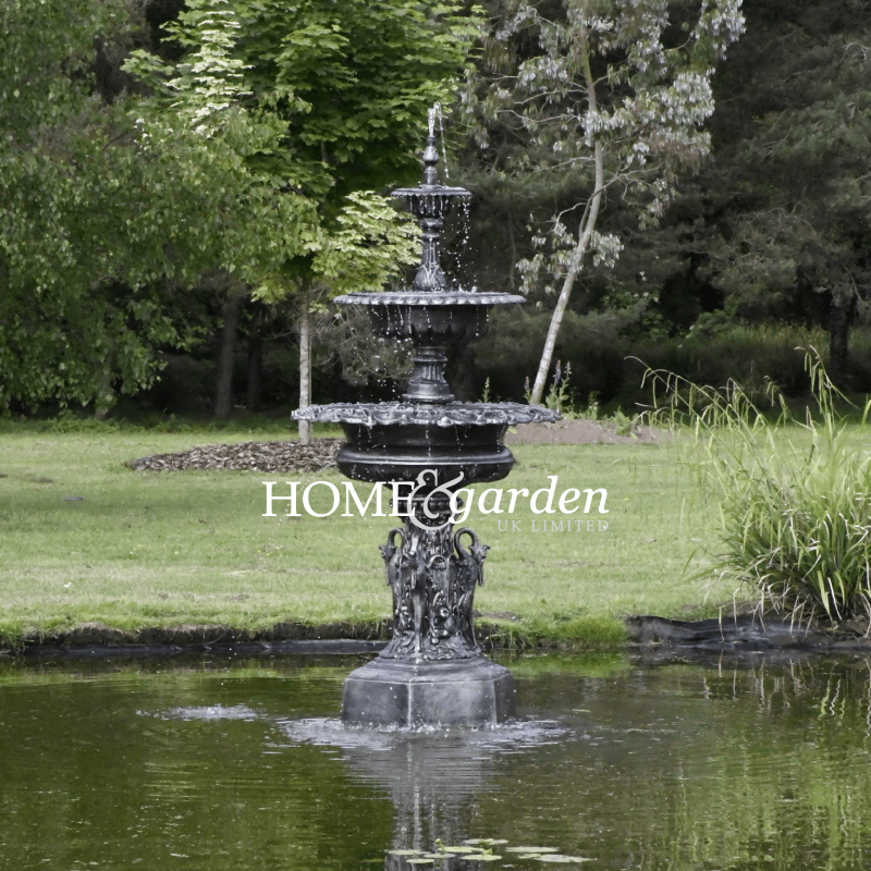 Large Three Tier Swan Fountain - SALE