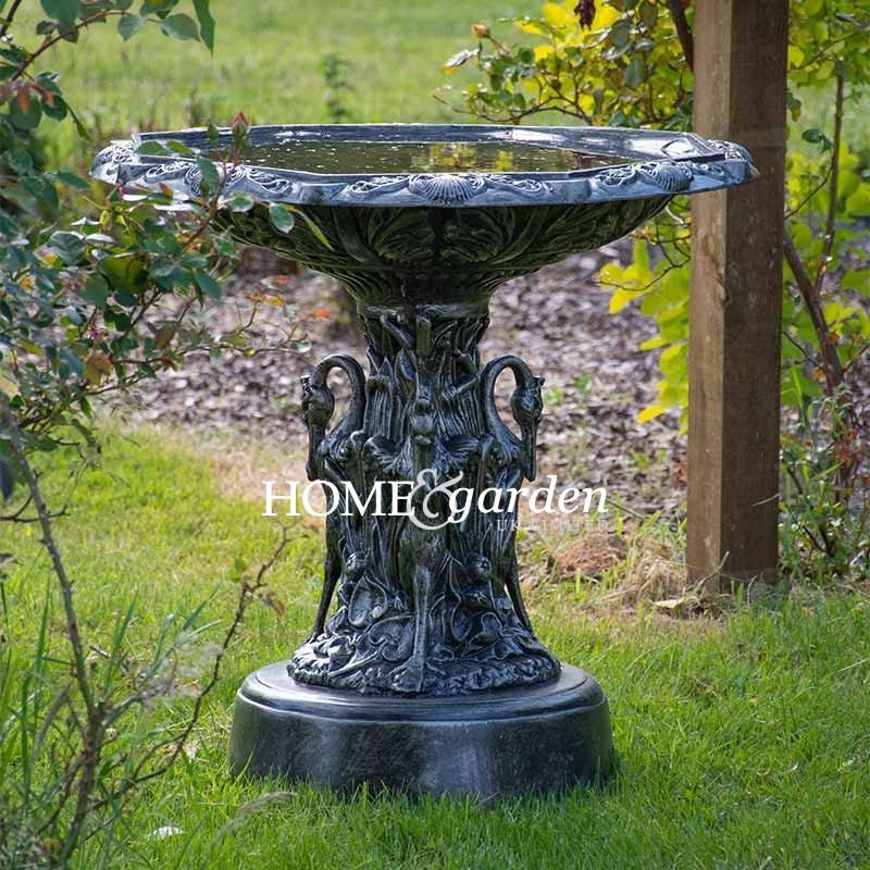 Swan Bird Bath